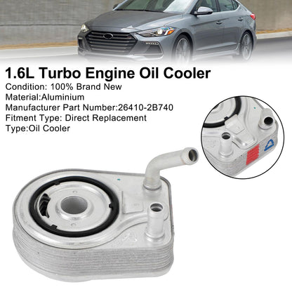 2013-2020 Hyundai Veloster 1.6L Radiatore olio motore 26410-2B740
