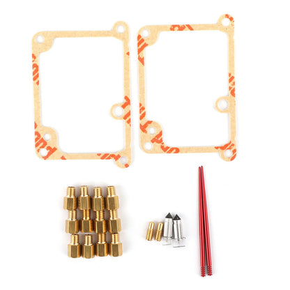 Kit di riparazione per ricostruzione carburatore carburatore moto 4X adatto per Yamaha Banshee YFZ350 generico