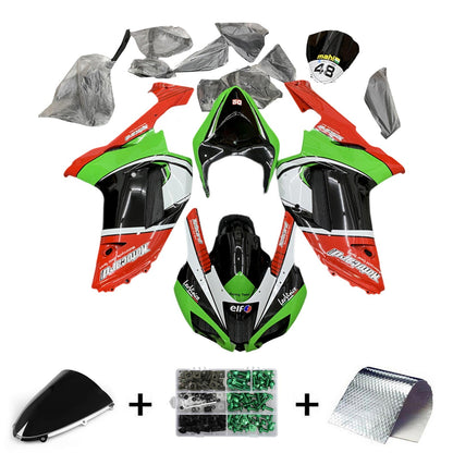 Amotopart Kawasaki ZX6R 636 2007-2008 Kit carena Carrozzeria Plastica ABS