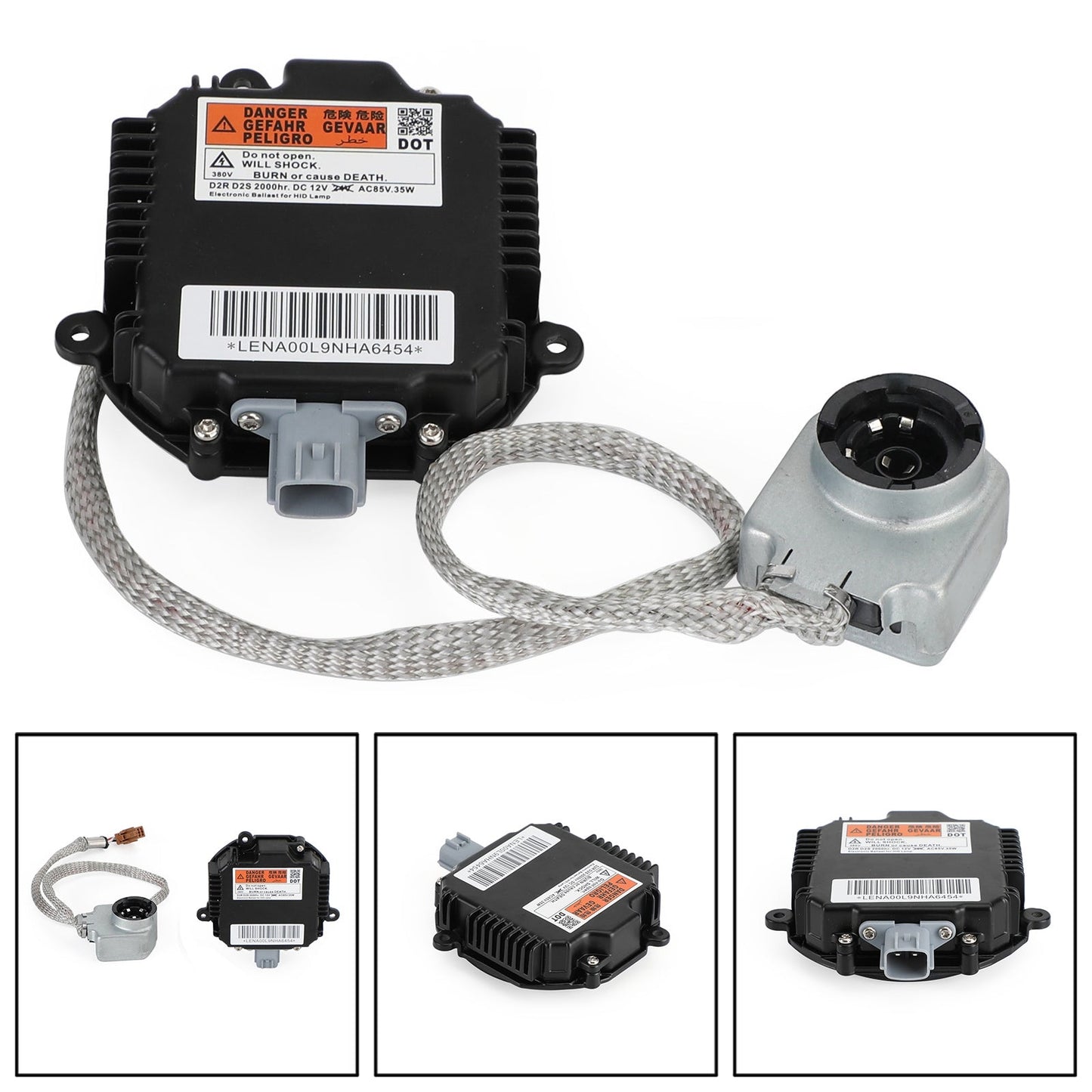 HID Xenon Faro Ballast ECU Unità di Controllo D2S D2R 89904 Per Nissan/INFINITI/Honda/SUBARU/RENAULT Generico