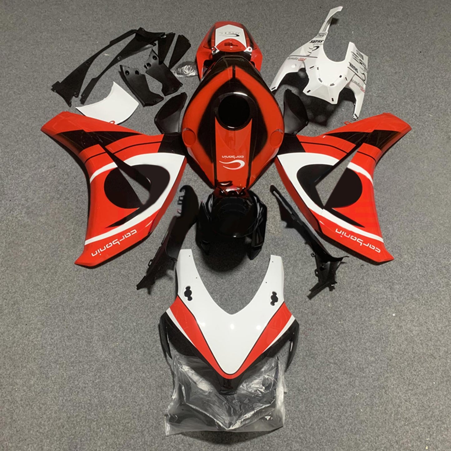 Amotopart Honda CBR1000RR 2008-2011 Kit carena Carrozzeria Plastica ABS