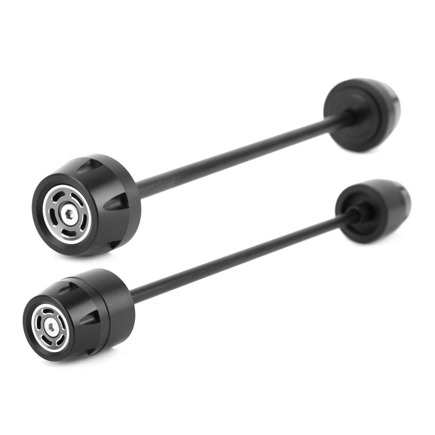 Bobine di protezione crash ruota anteriore + posteriore Titan Fit per Ducati Scrambler 15-20