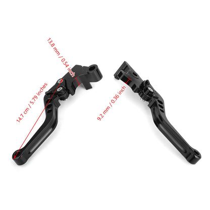 Freno Leve Frizione Per YAMAHA YZF R3 R25 MT 25 2015-2017 Argento Generico