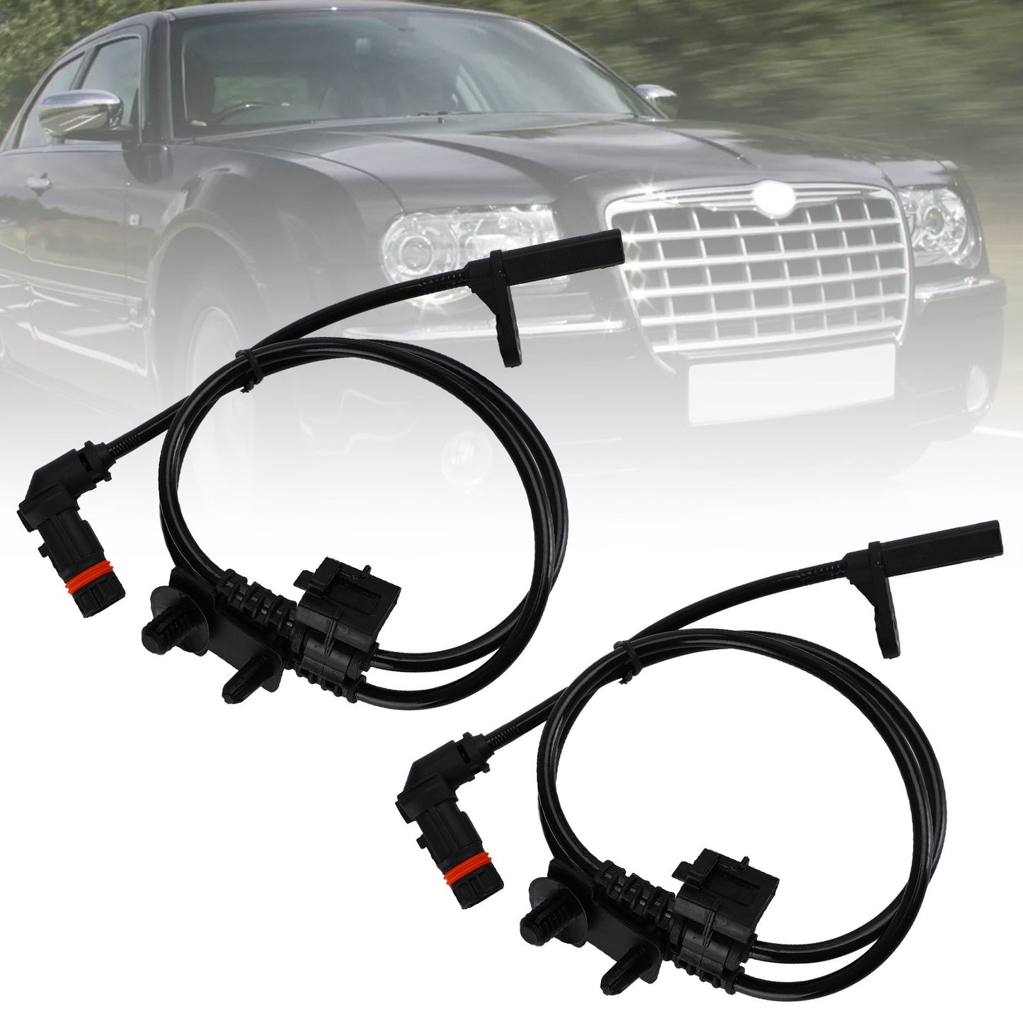 2 pz Anteriore Sinistro e Destro ABS Sensore di Velocità 4779244AB per CHRYSLER 300C Dodge Generico