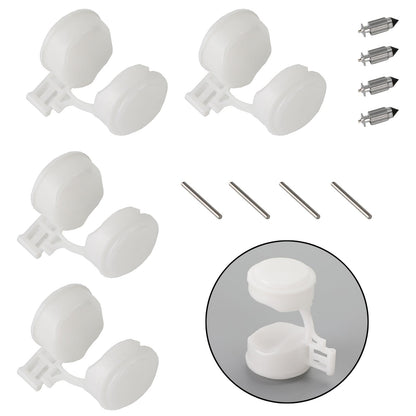 4x kit di riparazione carburatore set galleggiante adatto per Honda CBR600 CBR750 CBR1000 CB1000 generico