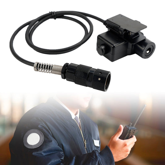 Connettore interruttore a chiave PTT U94 a 6 pin per maniglia radio AN/PRC-152 AN/PRC-148 U329