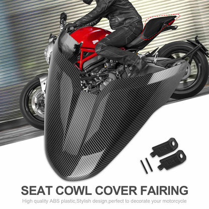 Carenatura coprisella passeggero posteriore/sellino per Ducati Monster 797 821 1200 Generico