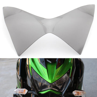 Protezione per la protezione della lente del faro anteriore adatta per Kawasaki Z250 Z300 Z800 13-16 Fumo generico