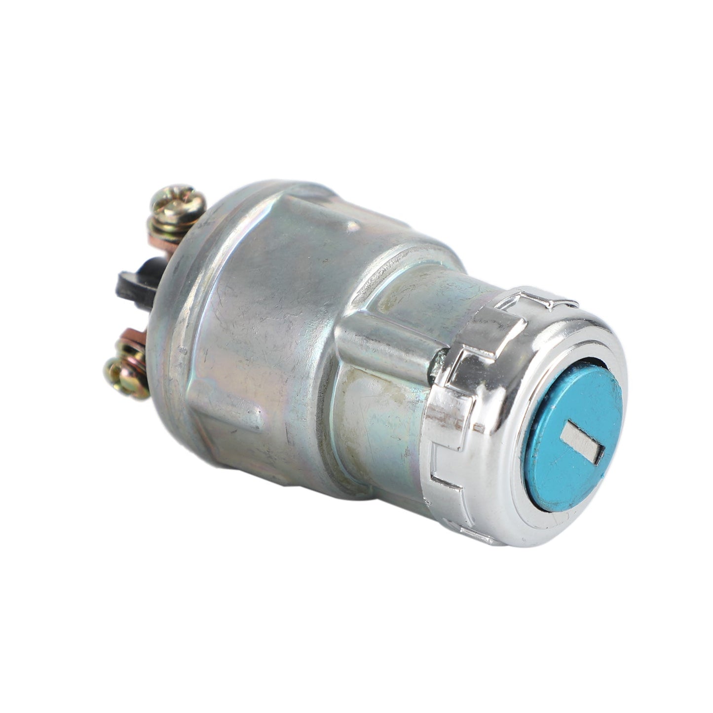 Interruttore a chiave per cilindro di accensione universale Copertura impermeabile 12V 2 chiavi per auto moto barca