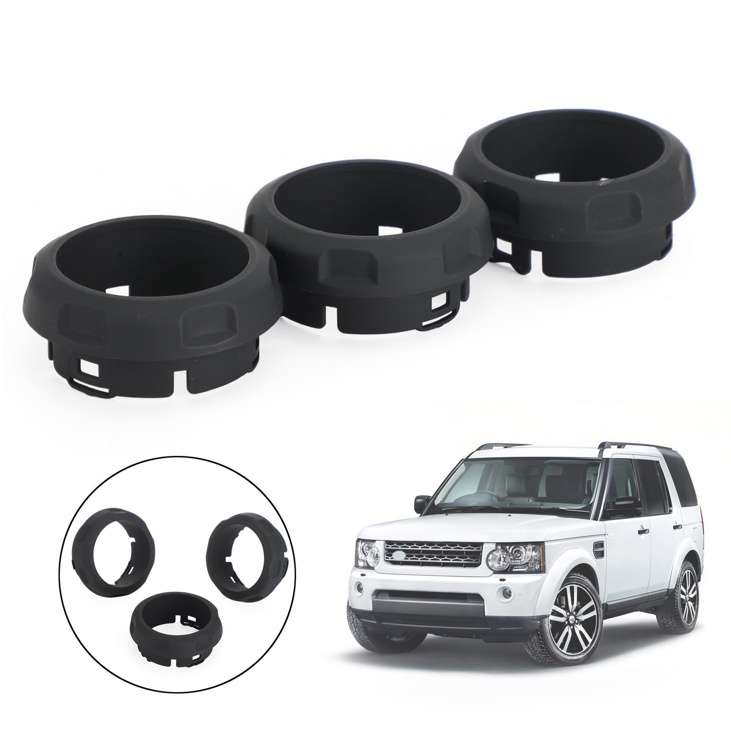 3x AC Swicth Manopola Trim LR029591 Per Land Rover Discovery 4/Range Rover Sport Generico