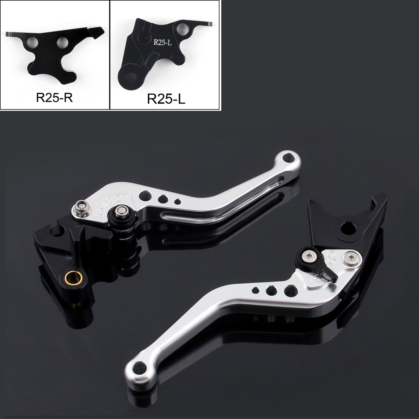 Leve freno frizione corte per Yamaha YZF R25 2014-2015/YZF R3 2015 generiche