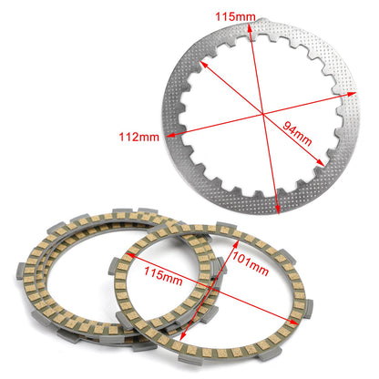 Kit frizione in ferro e dischi di attrito adatti per Yamaha DT50 RZ50 DT80 TDR80 YZ80 generico