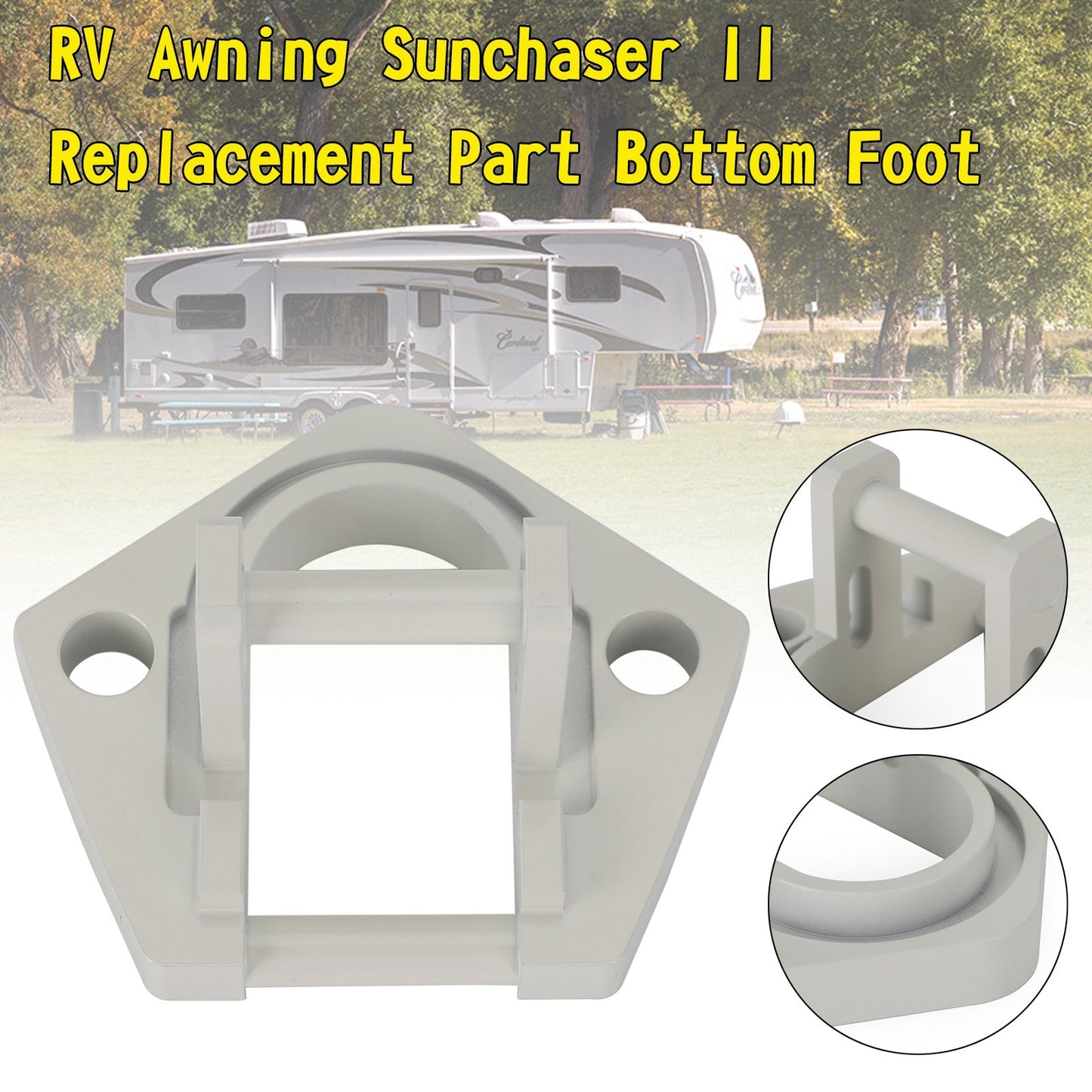 Hardware per tende da sole in alluminio per tende da sole Sunchaser II Sostituzione movimento centrale U