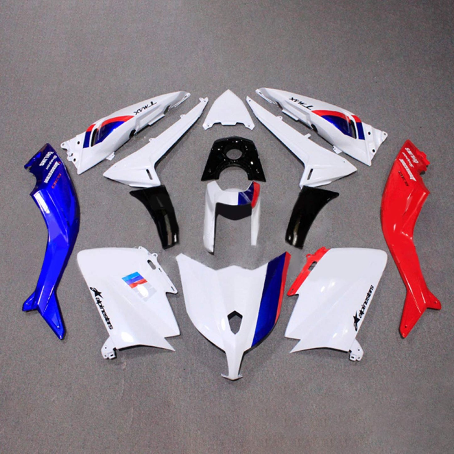 Amotopart Yamaha T-Max TMAX530 2012-2014 Kit carena Carrozzeria