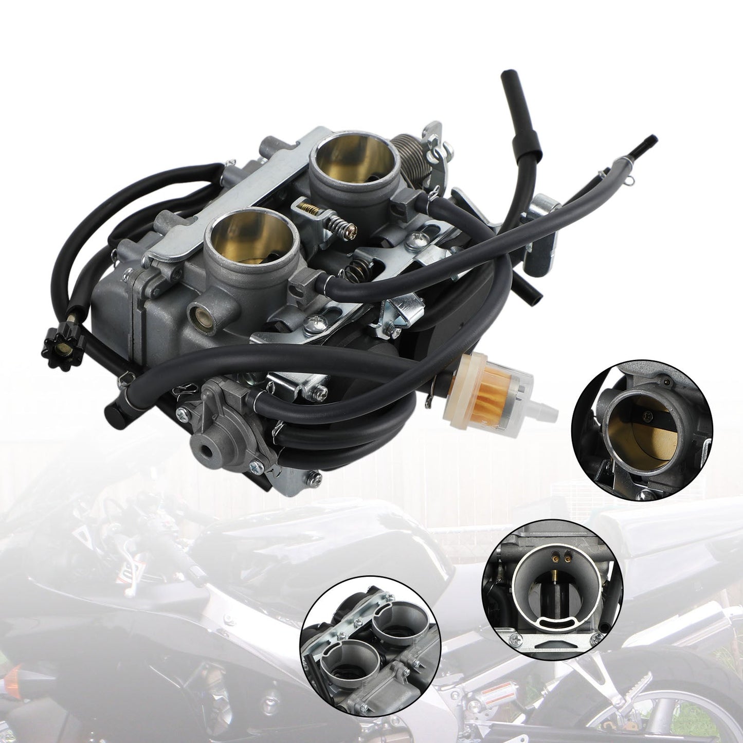 Kawasaki GPX 250 GPX 400 ZZR 250 Sistema di alimentazione a carburatore