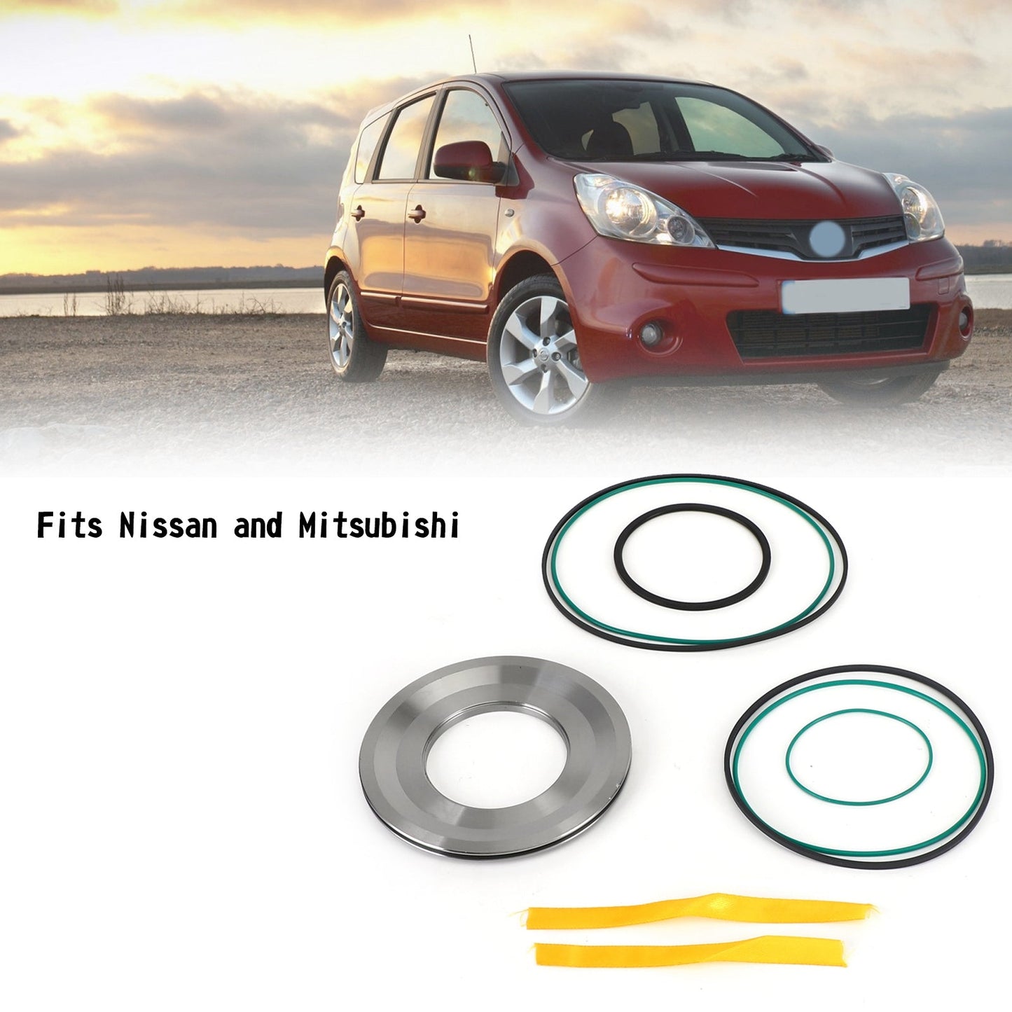 JF015E RE0F11A CVT Puleggia Acciaio Pistone Ricostruzione Per Nissan e Mitsubishi Ultimo Generico