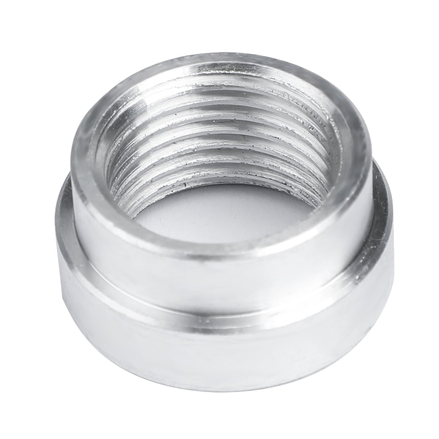Saldatura in alluminio femmina M18X1.5 sul tappo del raccordo