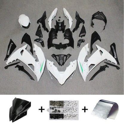 Amotopart Kawasaki ER6F/Ninja650R 2017-2019 Kit carena Carrozzeria Plastica ABS