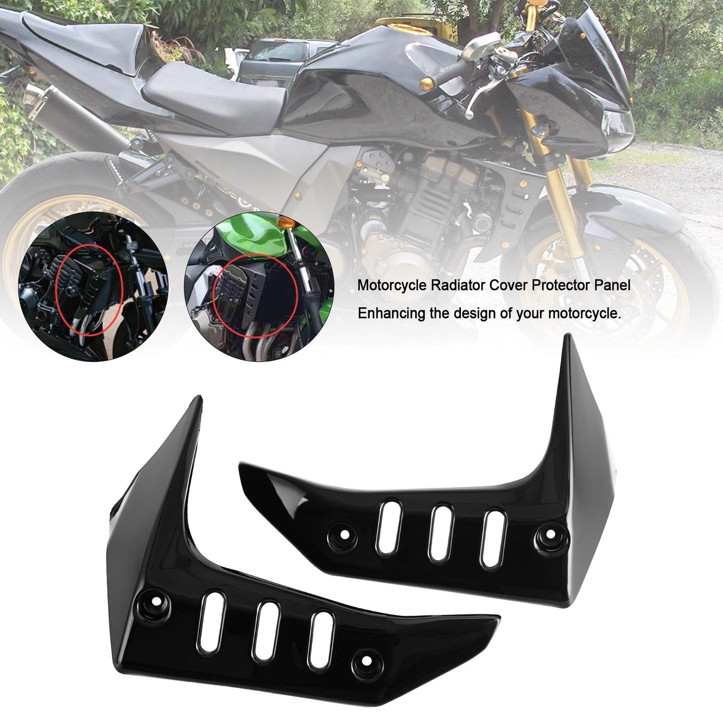 Le migliori offerte per Motorcycle Radiator Cover Protector Panel For Kawasaki Z750 2004-2007 Generic sono su ✓ Confronta prezzi e caratteristiche di prodotti nuovi e usati ✓ Molti articoli con consegna gratis!