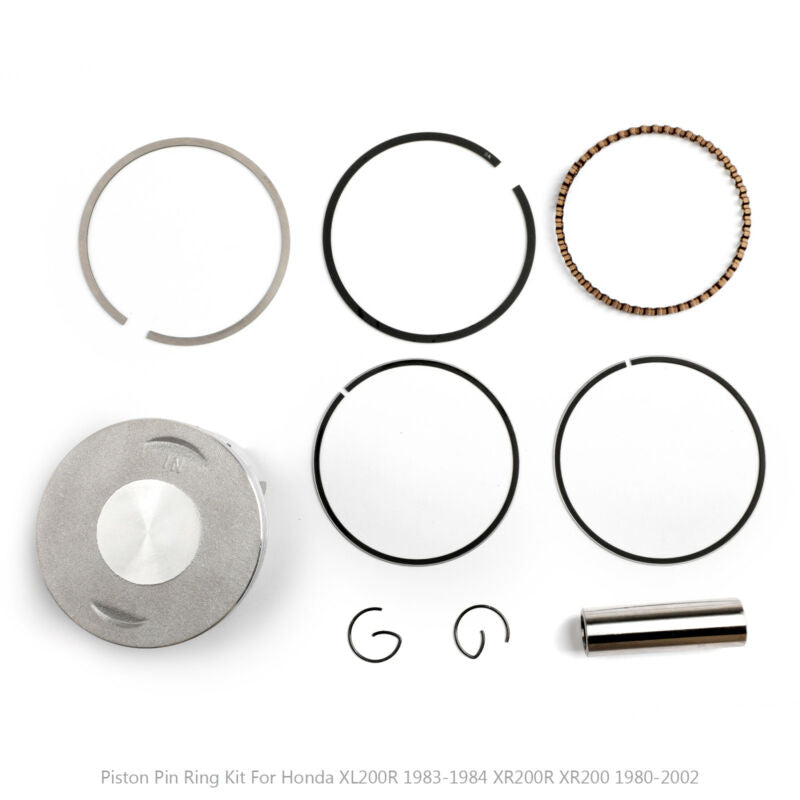 Kit XR200R 13011-446-811 Honda 65.50mm UE XR200 Pistone XL200 Per 1980-2002 STD Generico