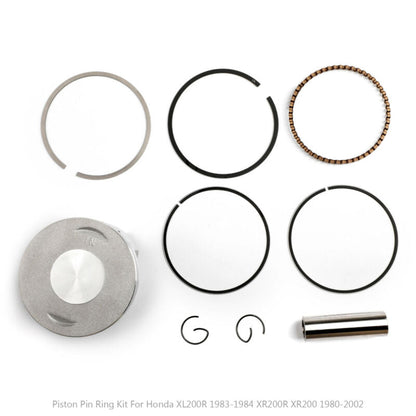 Kit XR200R 13011-446-811 Honda 65.50mm UE XR200 Pistone XL200 Per 1980-2002 STD Generico