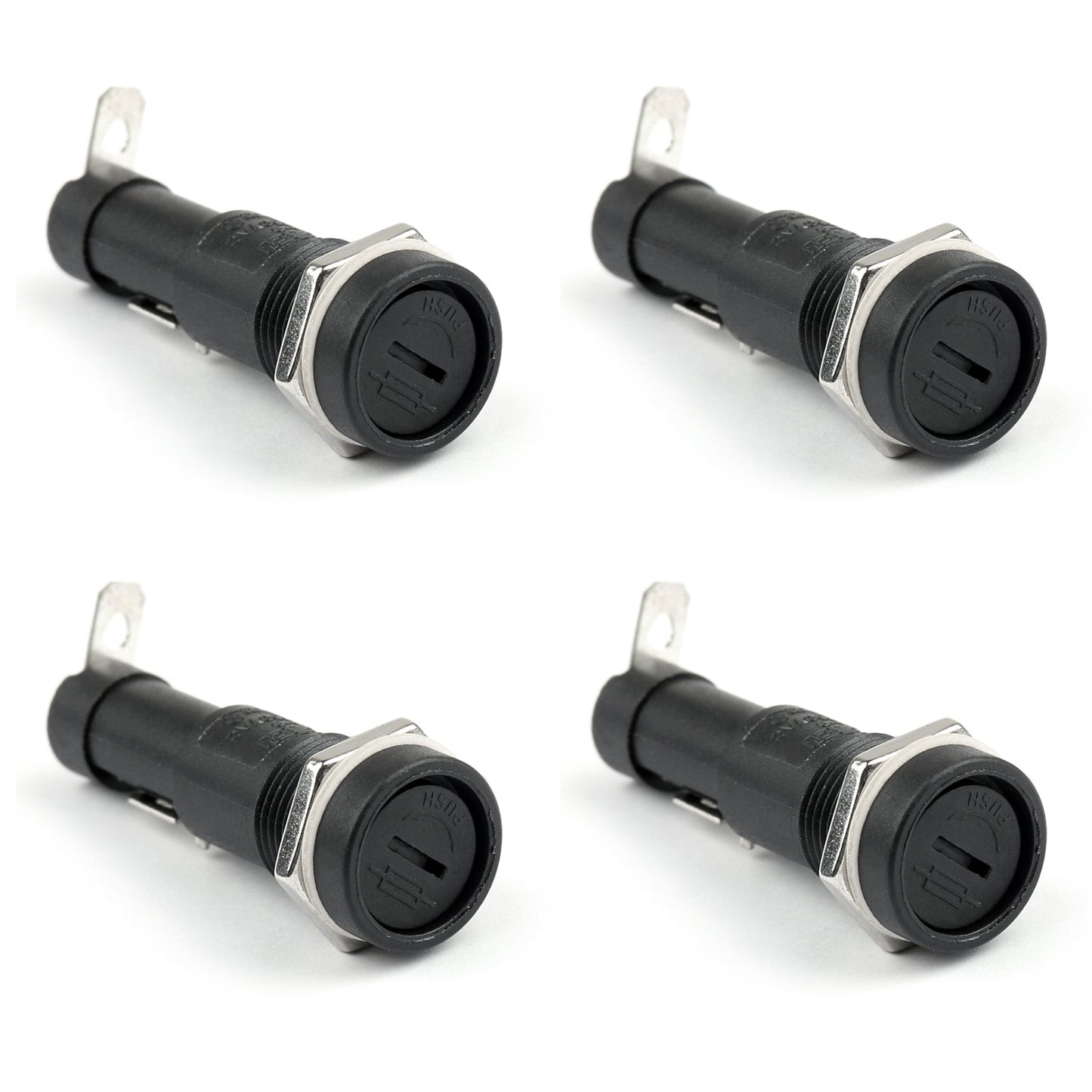 Portafusibili telaio SCI R3-9A per montaggio a pannello per fusibili in vetro 6x30mm 15A 250V