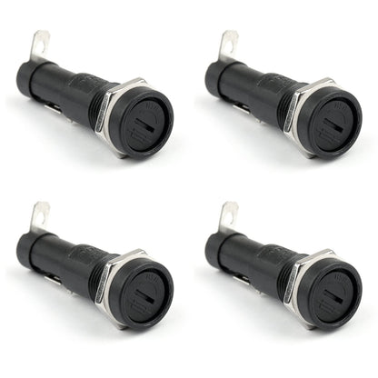 Portafusibili telaio SCI R3-9A per montaggio a pannello per fusibili in vetro 6x30mm 15A 250V