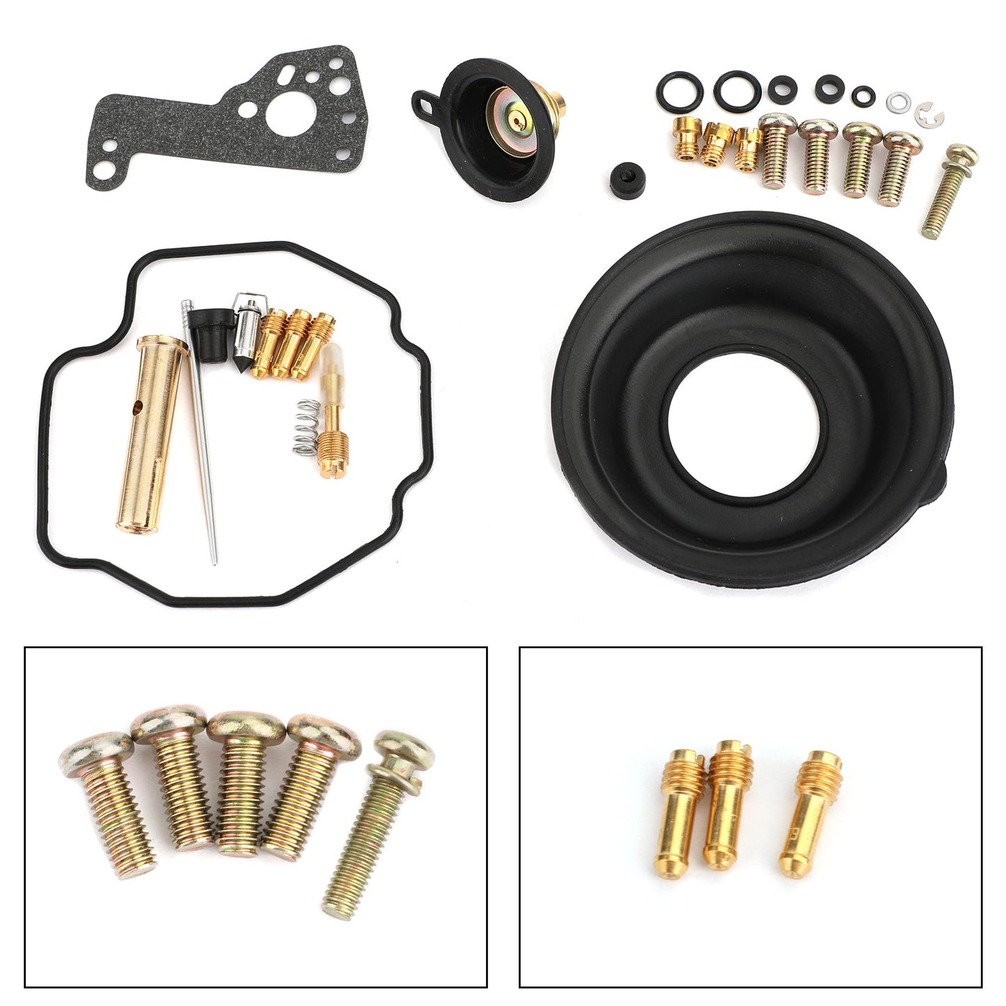 Carburatore Rebuild Repair Kit Main Jet Sub per Yamaha VMAX V-Max 1200 VMX12 Generico
