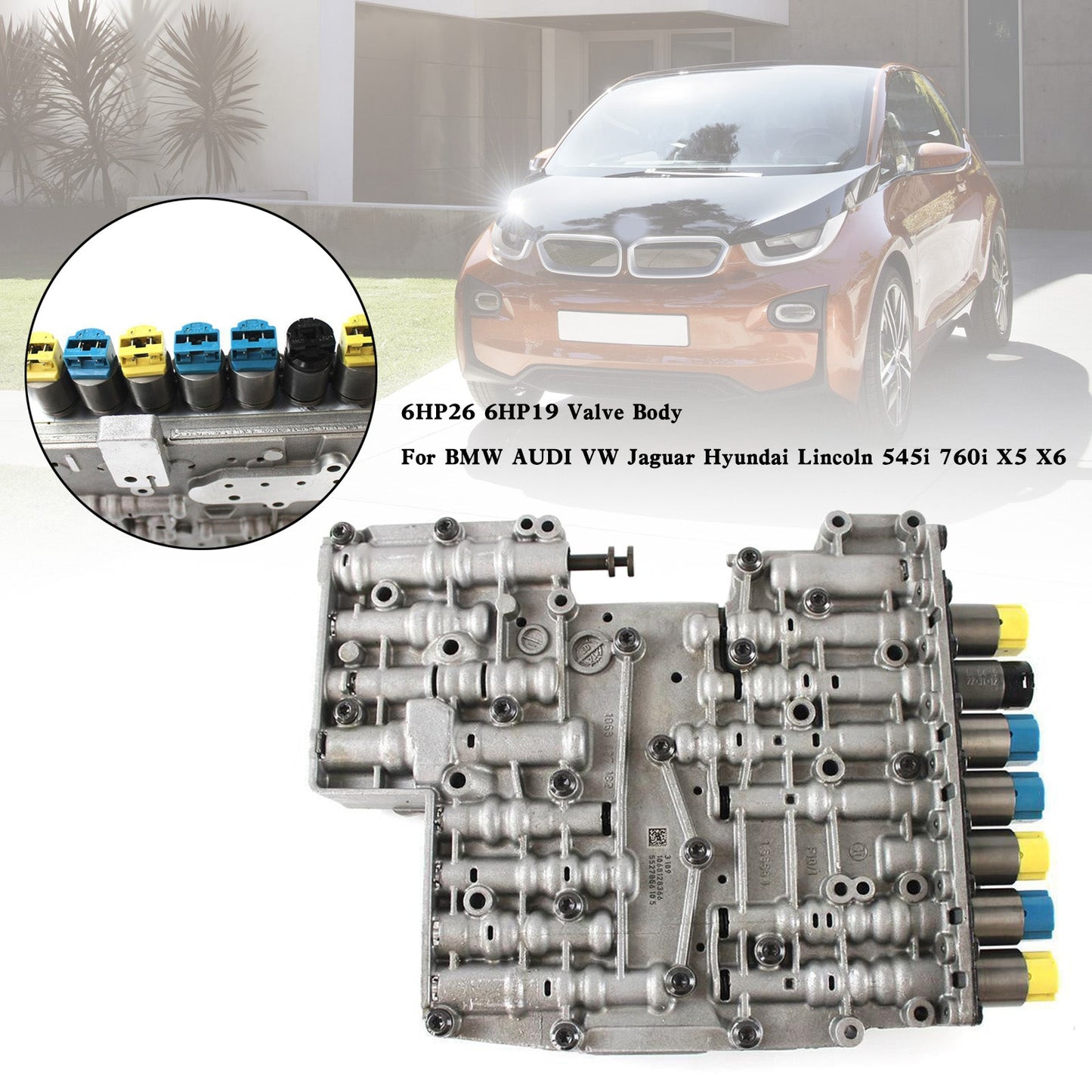 Tipo S2006-08 V6 3.0L; Corpo valvola V8 4.2L / XF sovralimentato 2009 V8 4.2L 6HP26 6HP19