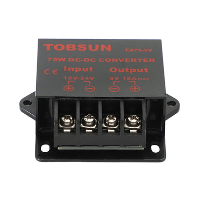 DC 12V/24V Step Down a DC 5V 15A 75W Riduttore regolatore di tensione Convertitore di potenza