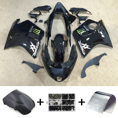 Amotopart Kit Carena Honda CBR1100XX SuperBlackBird 1996-2007 Carrozzeria ABS