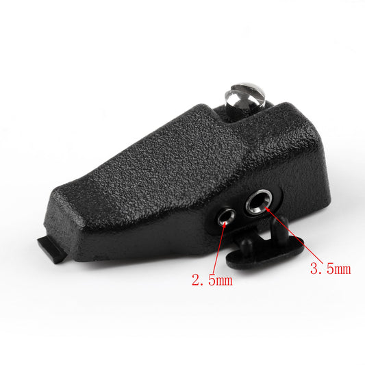 1 adattatore multi pin a 2 pin per auricolare per radio Kenwood TK280/380/385/3180