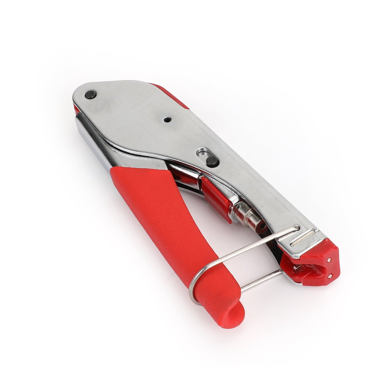 Compression Stripper Tool Crimpatrice coassiale tipo F + 10 connettori a crimpare RG6