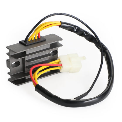 Magneto Statore + Raddrizzatore di Tensione + Guarnizione Per Suzuki GN250 GN250E 1982-1994