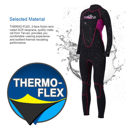 Muta da sub in neoprene da donna 3MM Muta da sub da surf Completo da snorkeling per lo snorkeling Triathlon