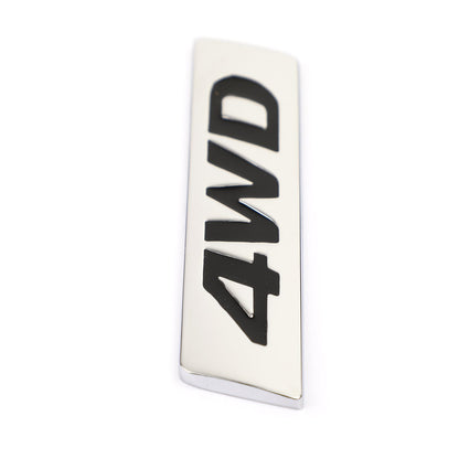 New Metal 4WD Emblem Car Fender Trunk Portellone Distintivo Decalcomanie Adesivo 4WD 4X4 SUV Generico