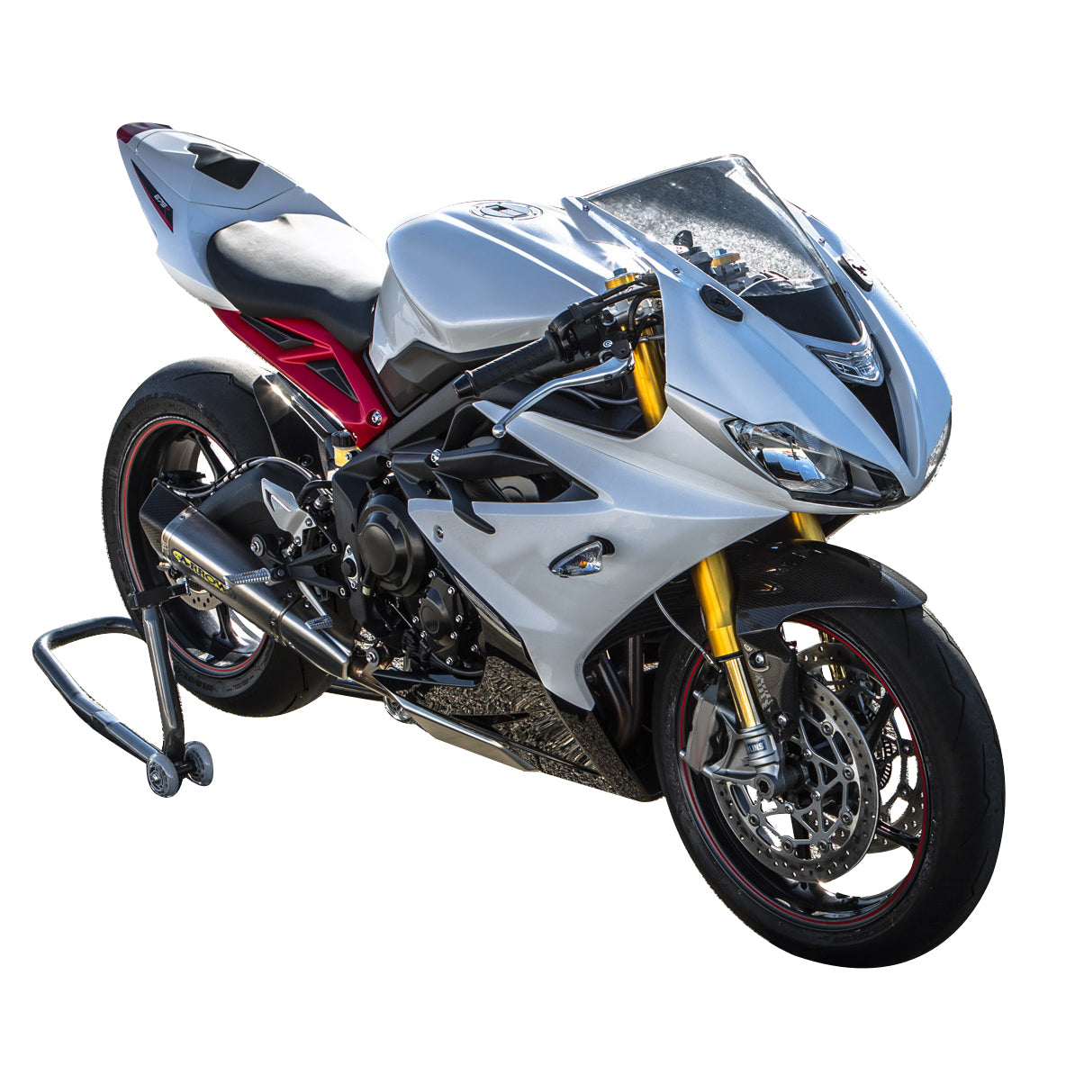 Coprisella passeggero posteriore in ABS per Triumph Daytona 675 e 675R 2013-2018 Generico
