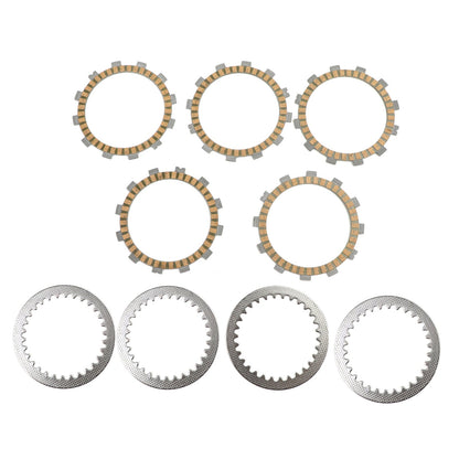 Kit frizione in ferro e dischi di attrito adatti per Kawasaki KLX125 Suzuki GN125 GSX-R150 Generico