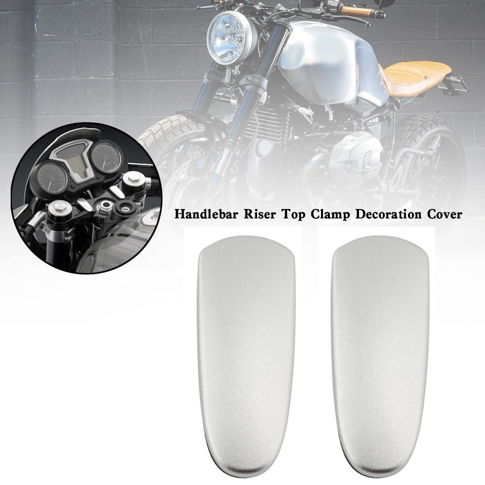 Copertura decorativa del morsetto superiore del riser del manubrio della motocicletta in alluminio BMW R nineT