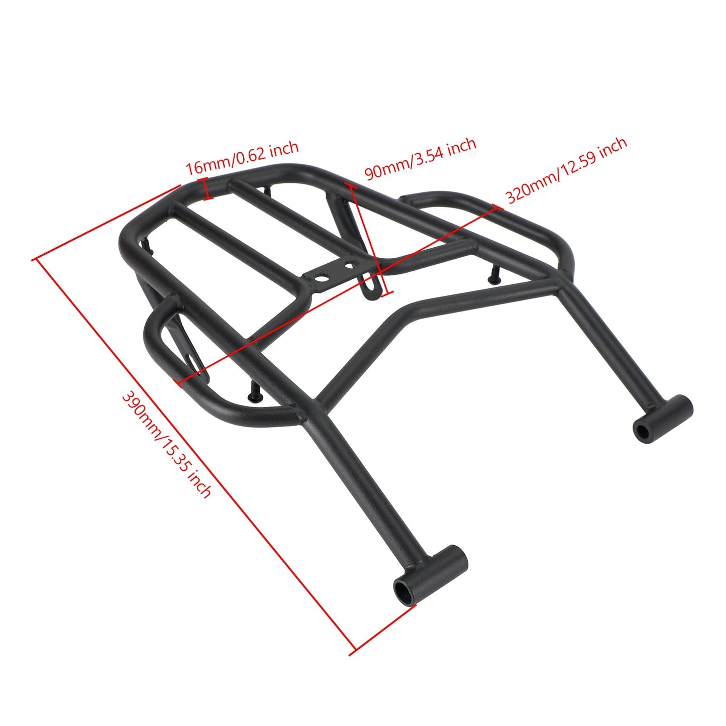 Honda CRF250Rally CRF250L/M 2012-2020 Portapacchi posteriore con maniglione