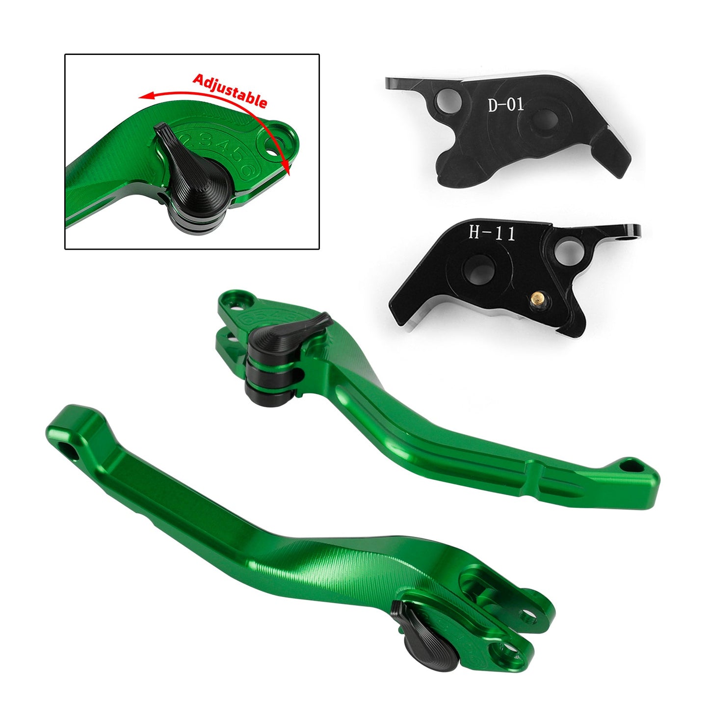 Ducati HYPERMOTARD 1100/S/EVO SP 2007-12 CNC Leva Freno Frizione Corta