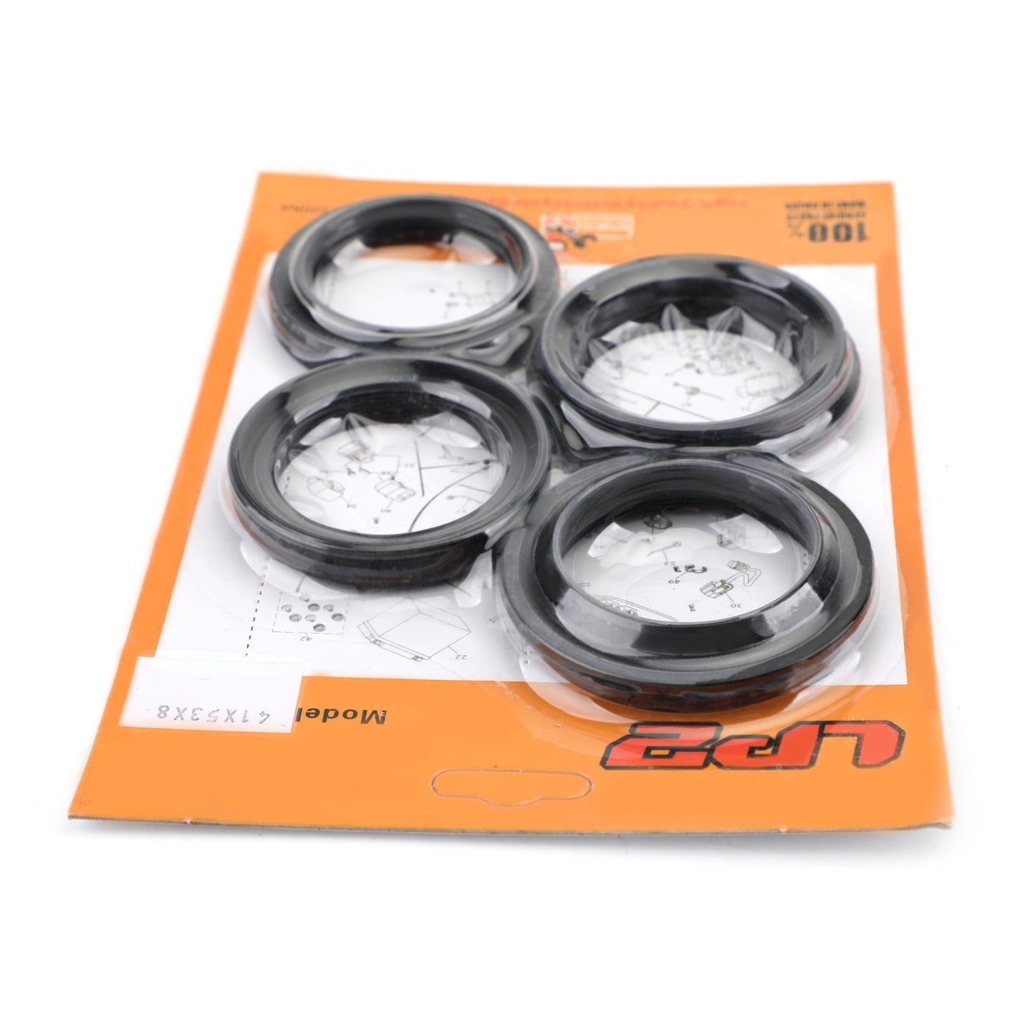 Kit parapolvere paraolio forcella anteriore per Honda FSC600 SILVERWING VT750 SHADOW 01-16 Generico