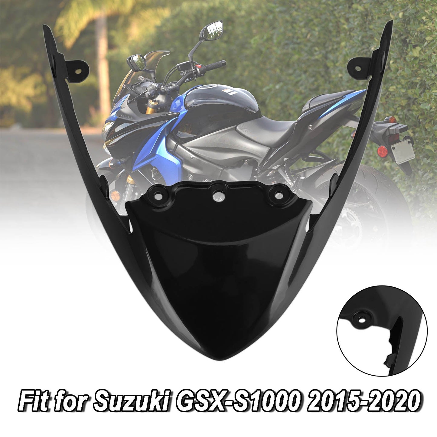 2015-2020 Suzuki GSX-S 1000 Carrozzeria Carenatura Stampaggio ad iniezione Non verniciata