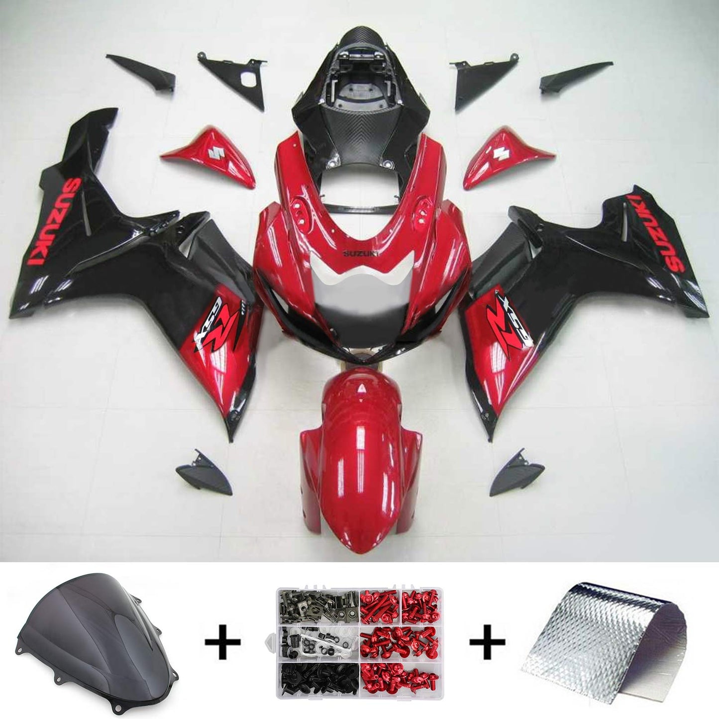 Suzuki GSXR 600/750 2011-2022 Kit carena K11 Carrozzeria Plastica ABS