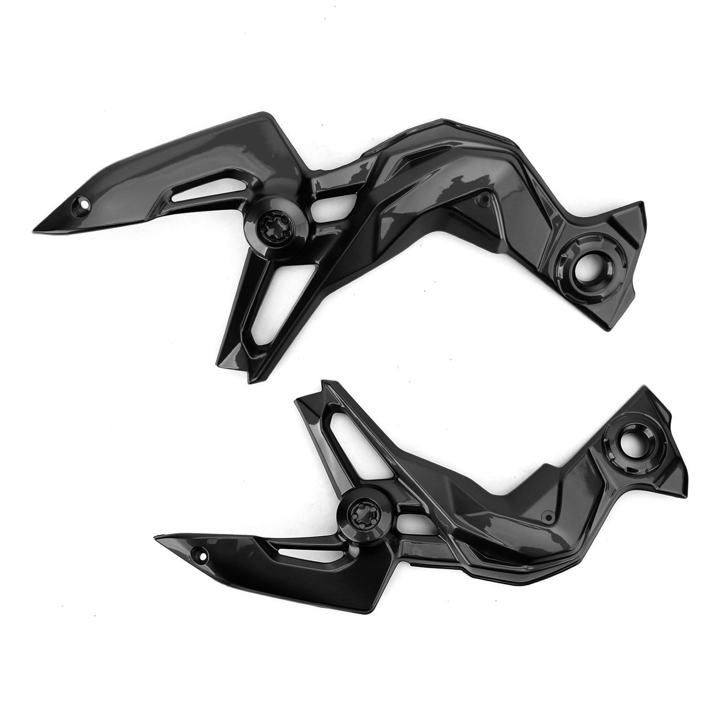 Trim della copertura della protezione del telaio in plastica ABS per moto per Kawasaki Z900 2020-2021 Generico