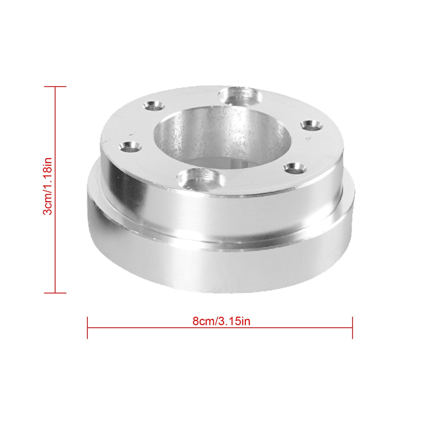 Piastra adattatore per volante da 70 mm per volante Logitech G29 G920 da 13/14 pollici