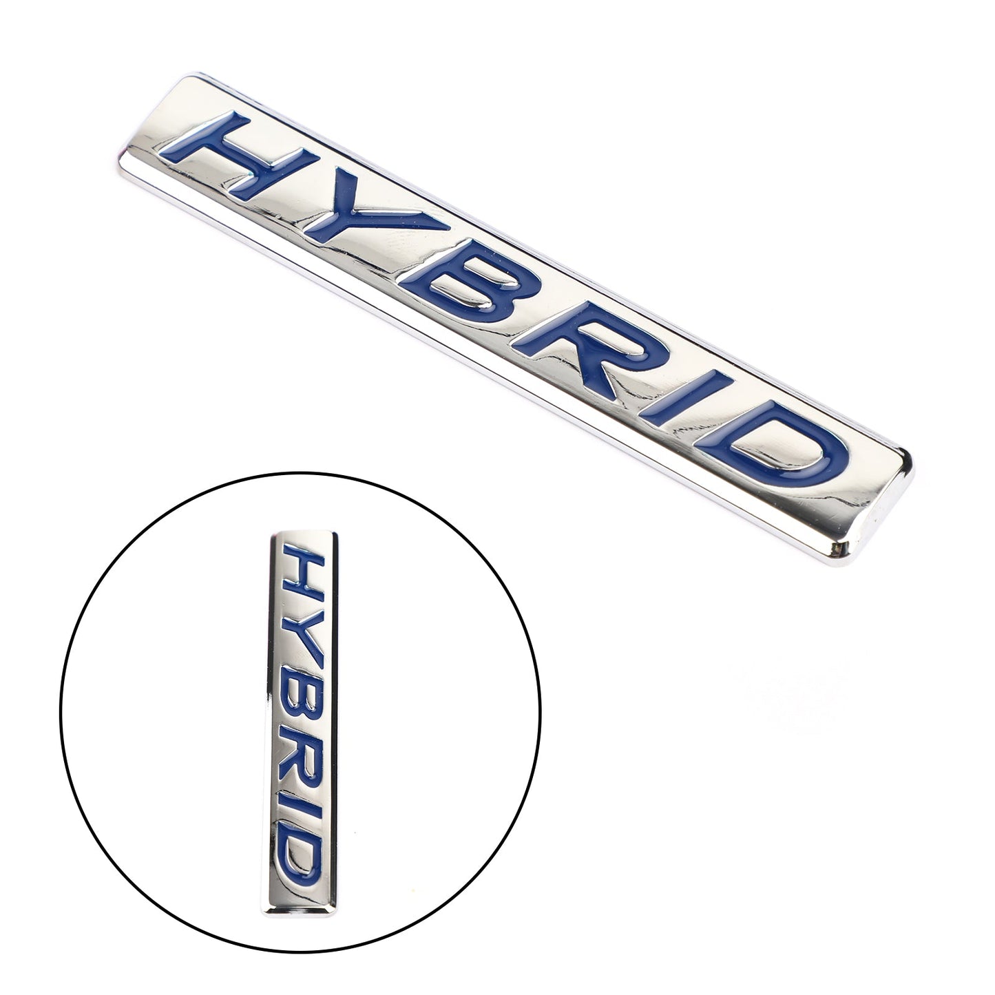 1PC 3D HYBRID Parole Adesivo per auto Emblema in metallo Distintivo per bagagliaio per auto posteriore Generico