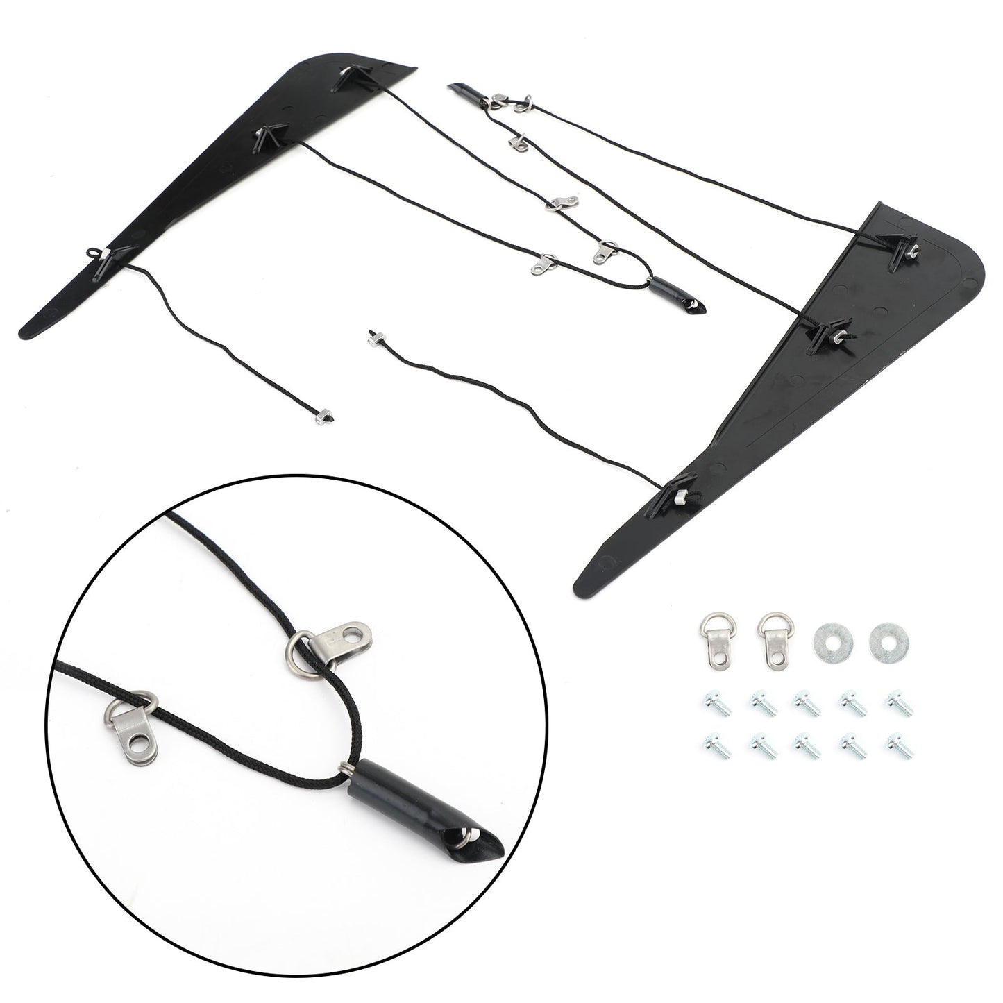 Kit riparazione capote Cabrio "C" colonna per BMW E46 325Ci 330Ci M3 98-06 54317135351 Generico