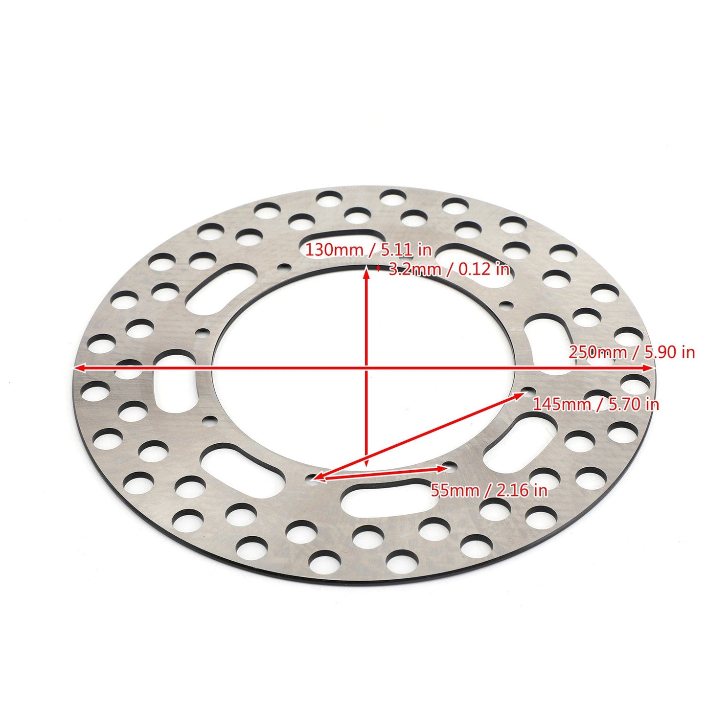 1985-1994 Kawasaki KDX200 KDX200SR KX125 KX250 KX500 Rotore disco freno anteriore