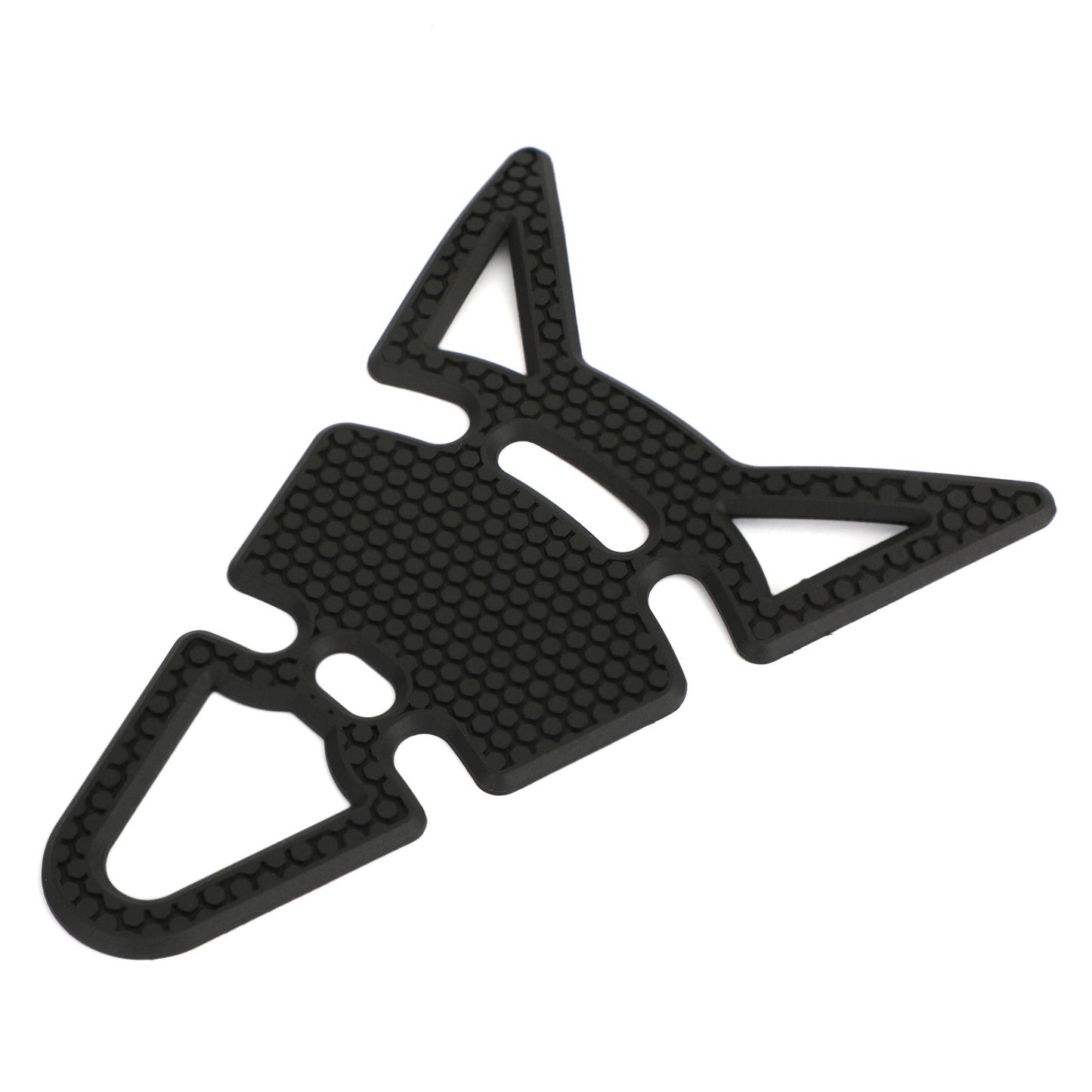 3D Rubber Motorcycle Tank Pad Protector Adesivo per colonna vertebrale per moto "Orecchie di gatto" Aspetto generico